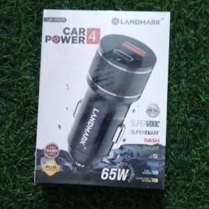 LM-CC678 FULL METAL BODY 65W SuperVooc - Car Charger