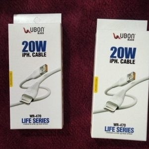 Ubon WR-470 iPhone Cable
