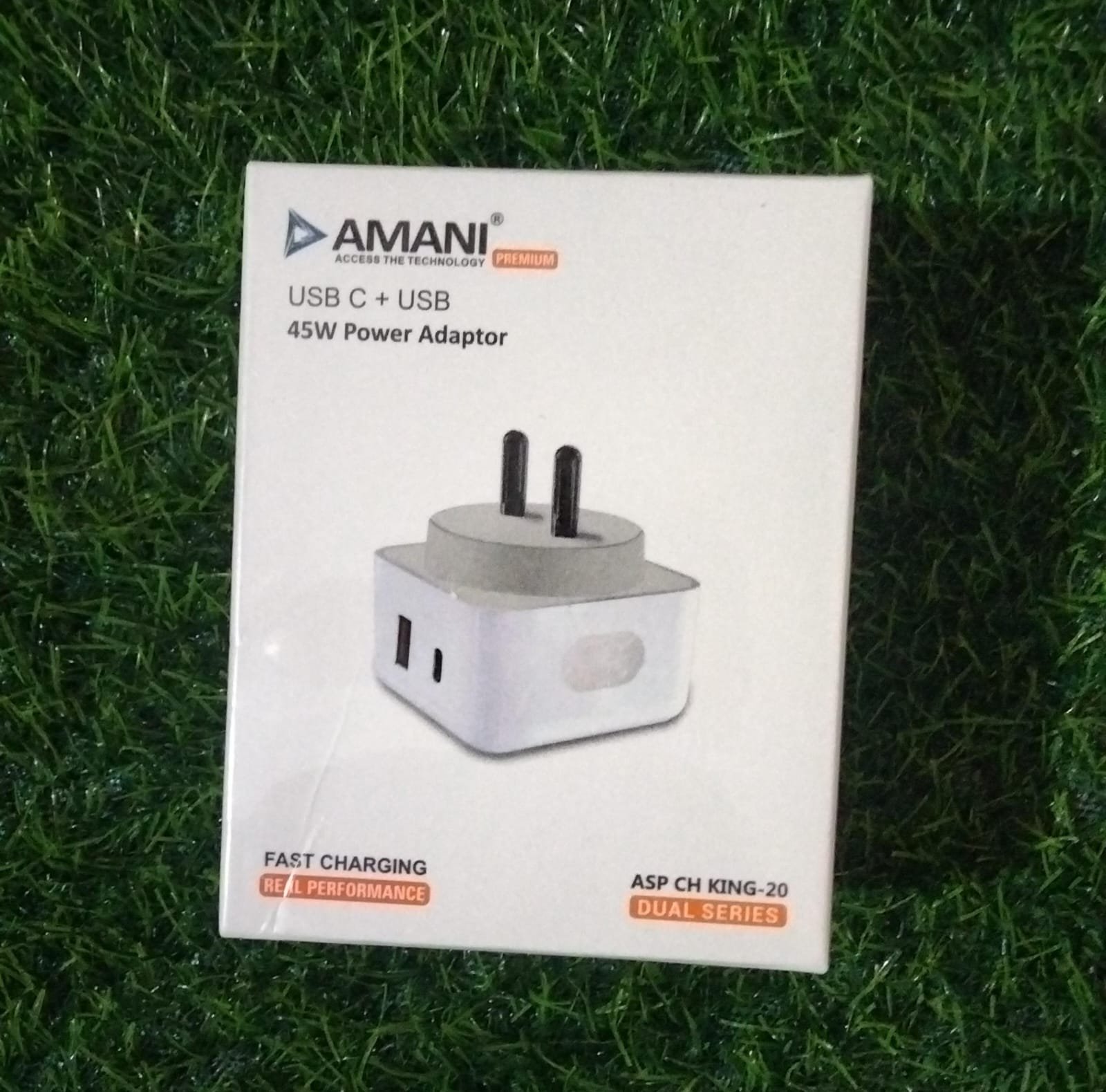 Amani 45 W USB-C + USB Power Adaptor